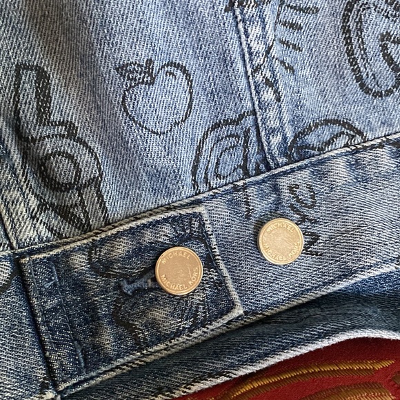 Denim jean jacket by Michael Michael Kors - Picture 6 of 9